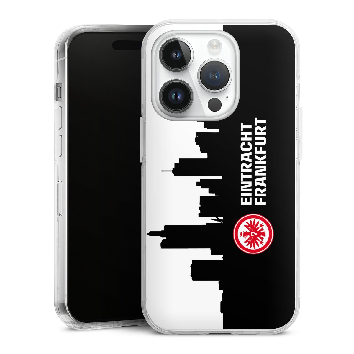 iPhone 14 Pro Handy Case Handyhülle transparent Hülle Sge Eintracht Frankfurt Official Licensed Product Hard Case