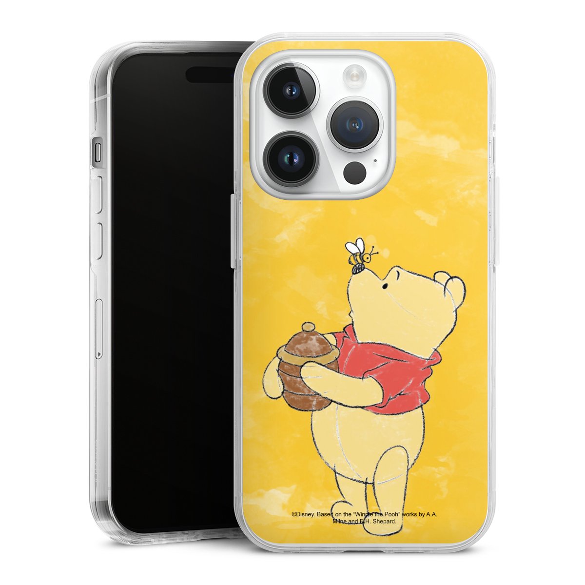 iPhone 14 Pro Handy Case Handyhülle transparent Hülle Official Licensed Product Winnie The Pooh Disney Hard Case