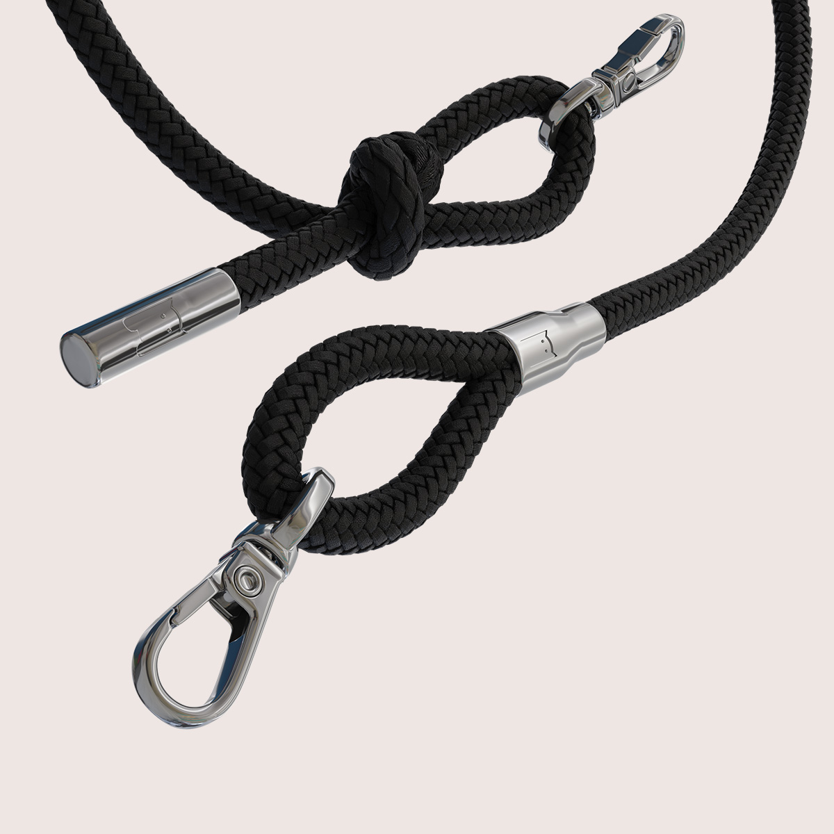 Carry Strap black silver
